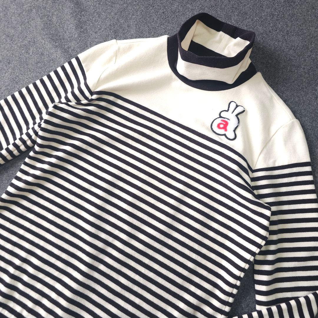 アルチビオ】人気ロゴマーク モックネック×ショートパンツ セットアップ セットS