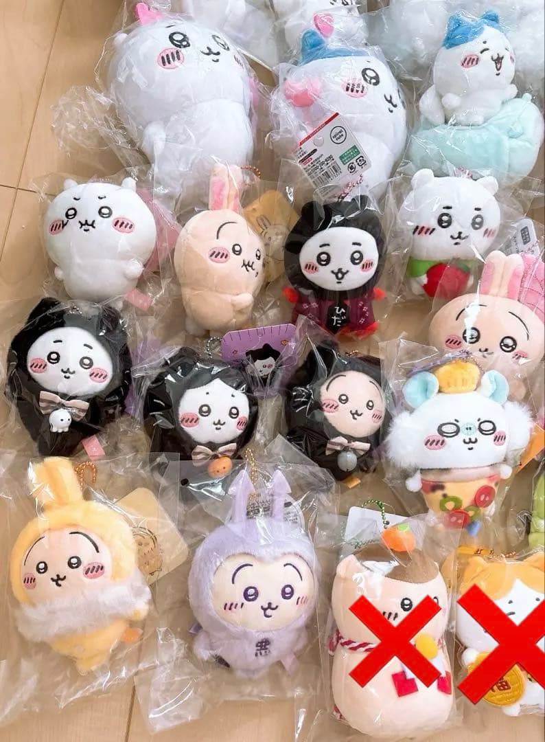 激レア多数！ ちいかわ マスコット ぬいぐるみ まとめ売り