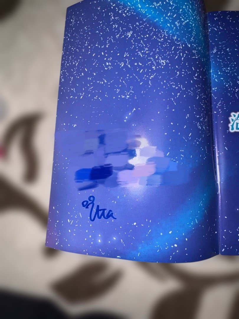 メメントリ うた はるてぃー 泡沫のスターライト CD パンフレット 直筆サイン