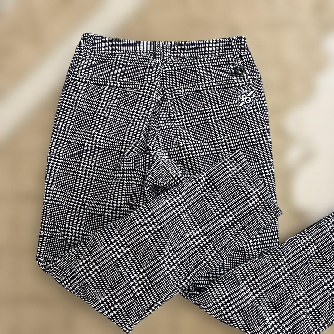 PEARL GATES チェック柄スリムパンツ極美品00