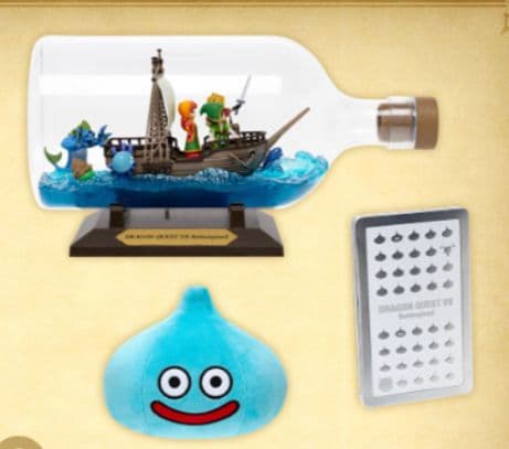 ドラゴンクエストVII　ボトルシップ　超豪華版購入特典　4点セット　ピンズ付き！