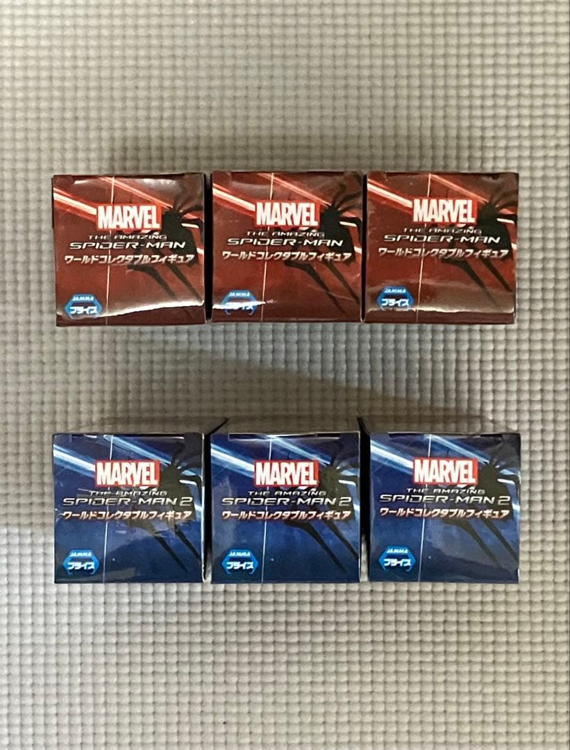 ワールドコレクタブル スパイダーマン（6種）【未開封品】