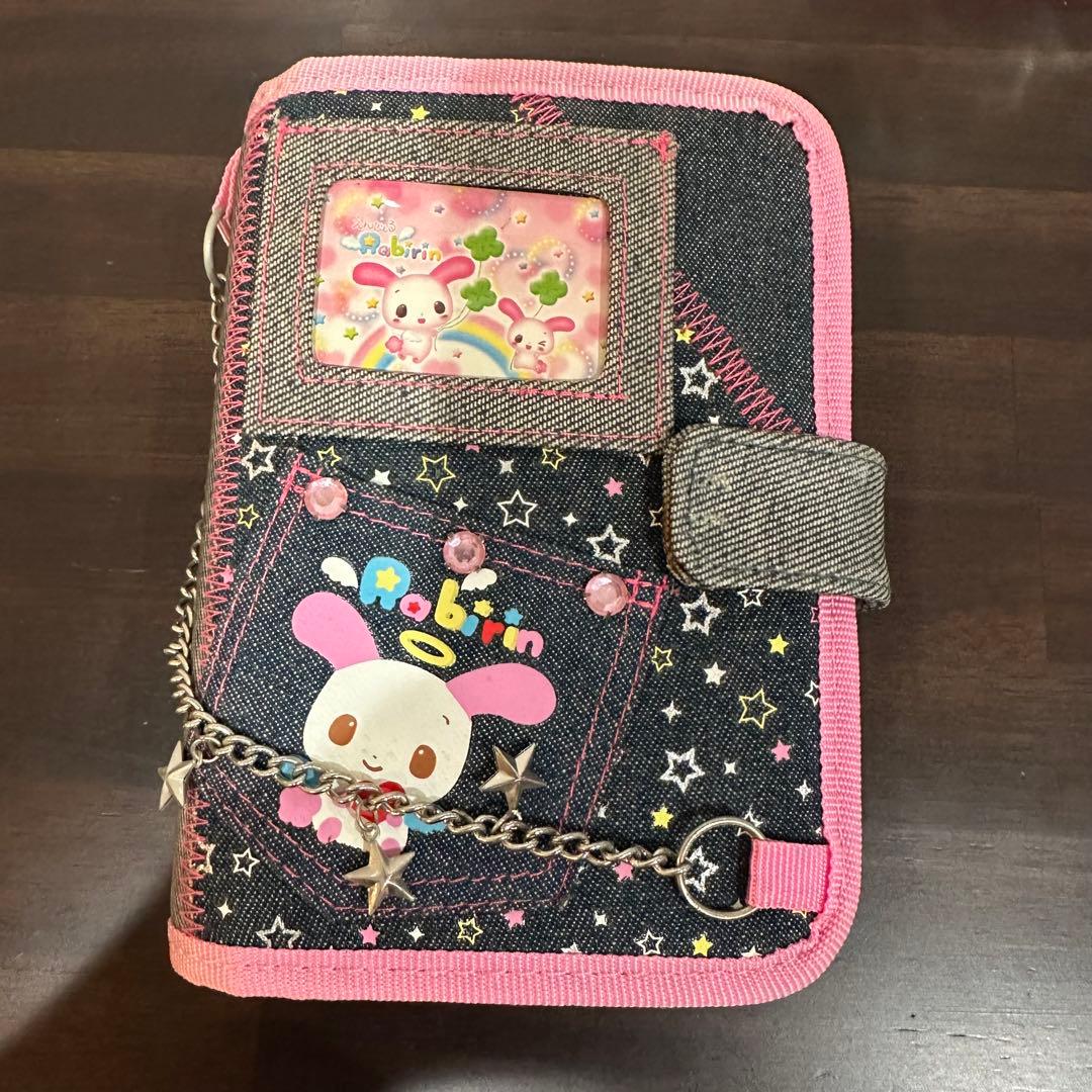 【平成当時レア】シール帳 えんじぇるラビリン　デニム チェーン　クローバー