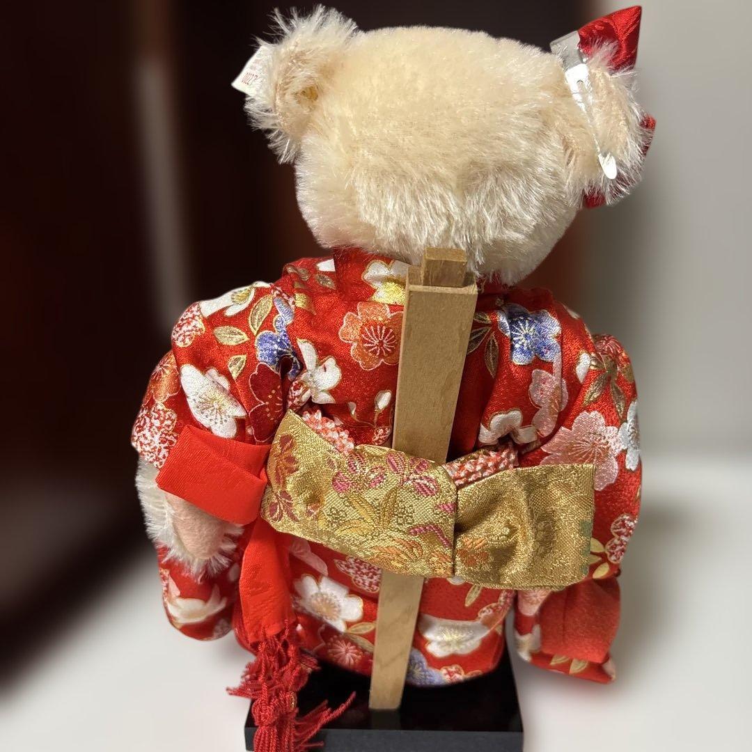 シュタイフ　白タグ　2000 Hatsuhime 鑑定書付き