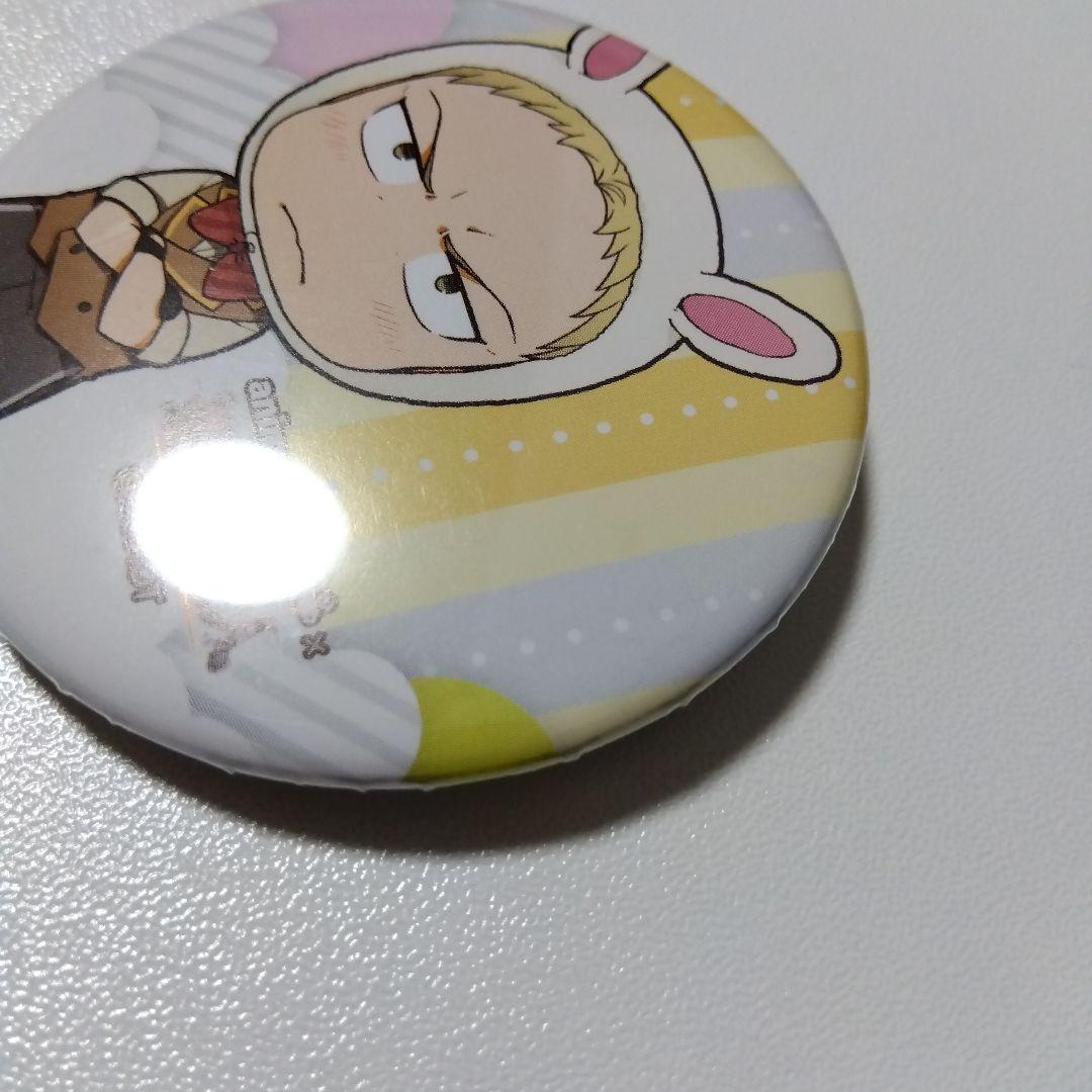 【進撃の巨人】ライナー アニメイトカフェ 缶バッジ イースター