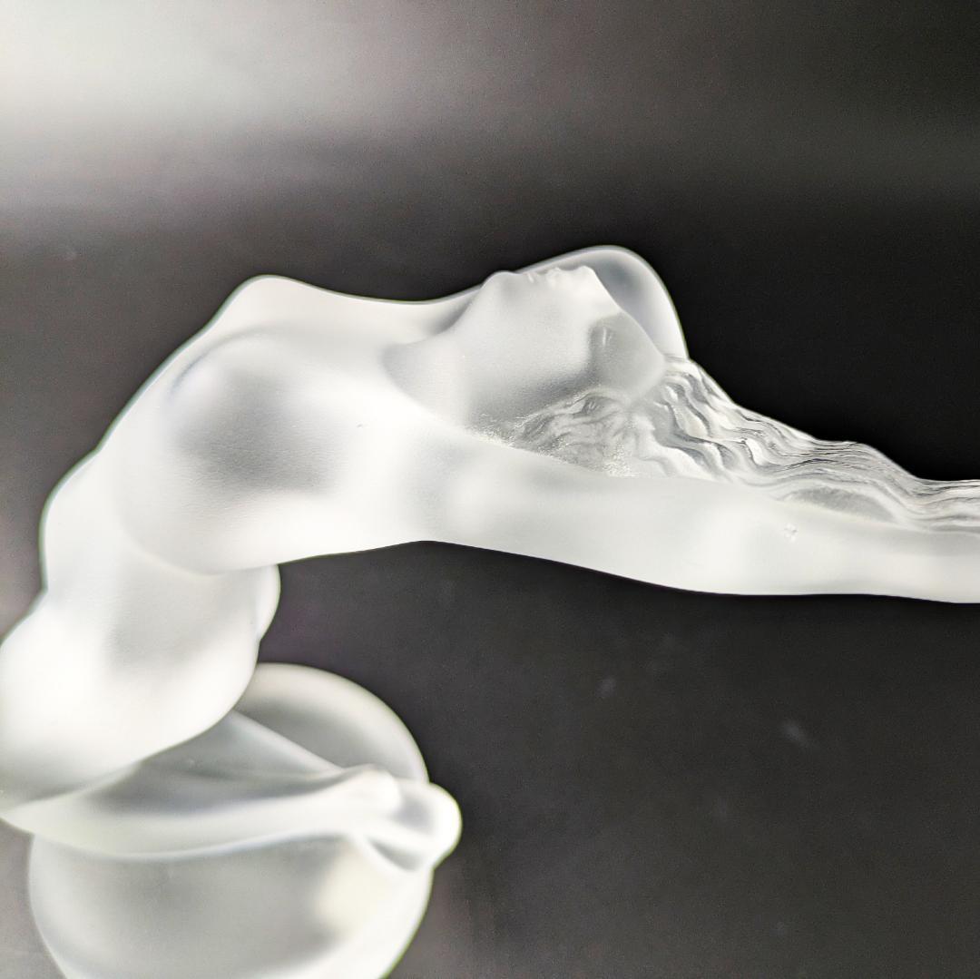 草*認様 ラリック カーマスコット 風の女神クリュシスカー美品 フランス アール