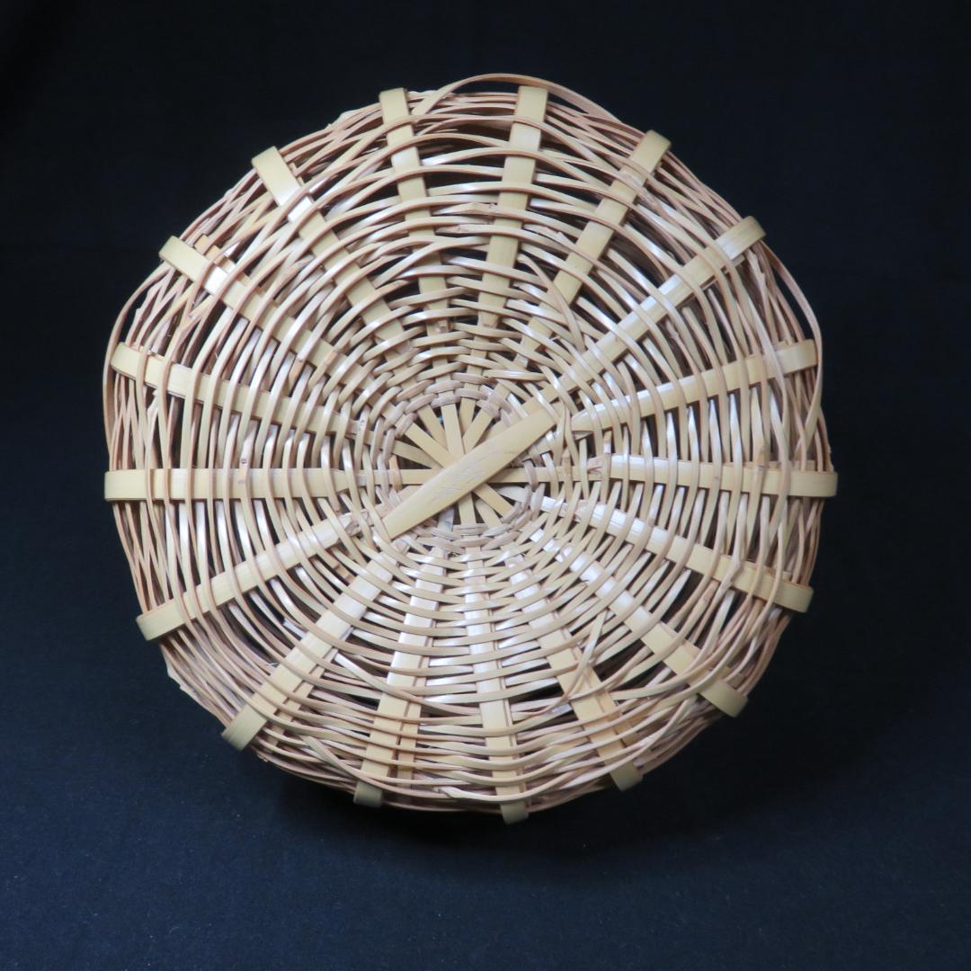 花籠 茶道具 竹籠 花入 虫篭 光峰 銘