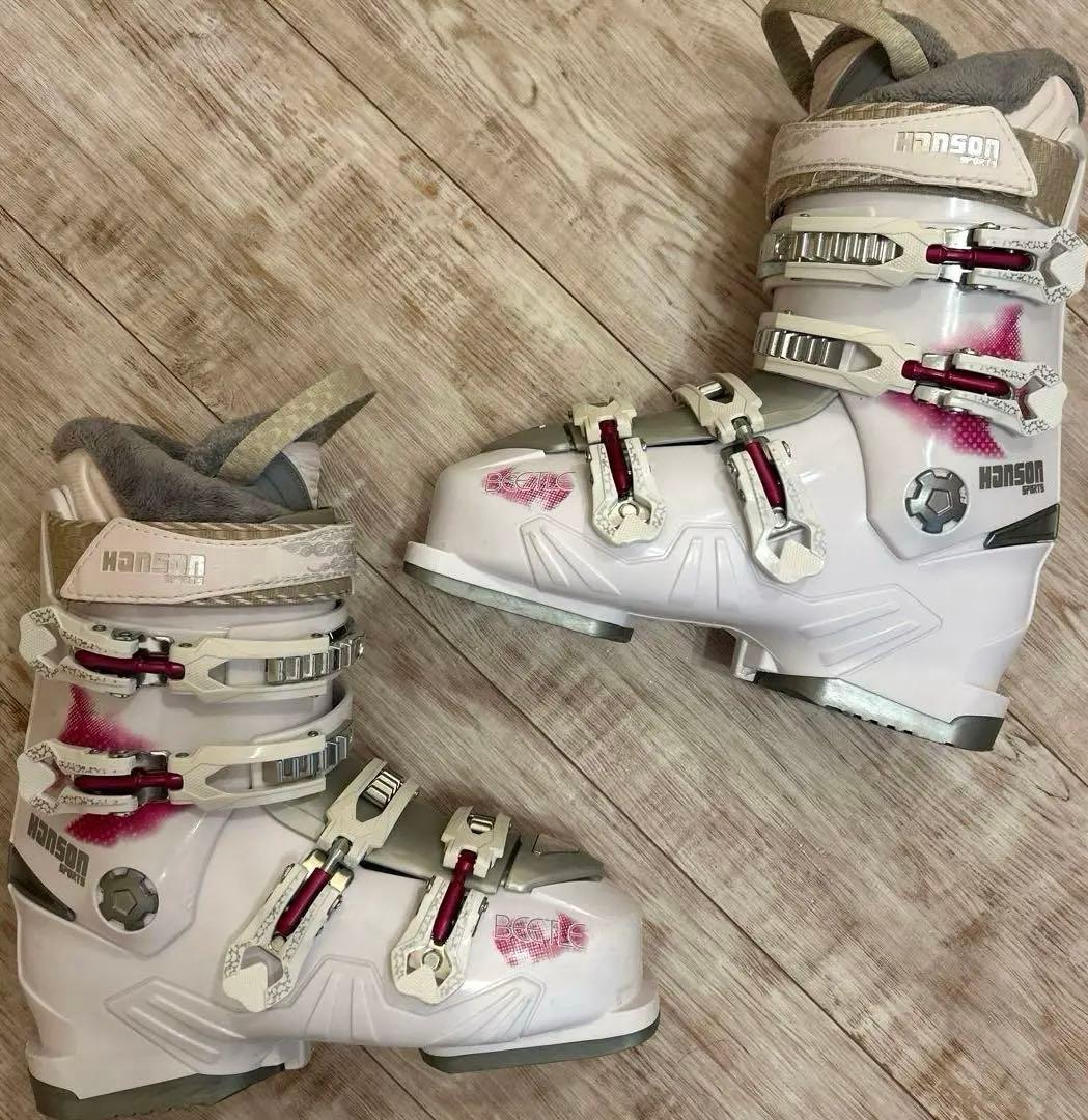 ◾️カービングスキーセット　板154㎝ ブーツ25㎝ 女性用　レディース用