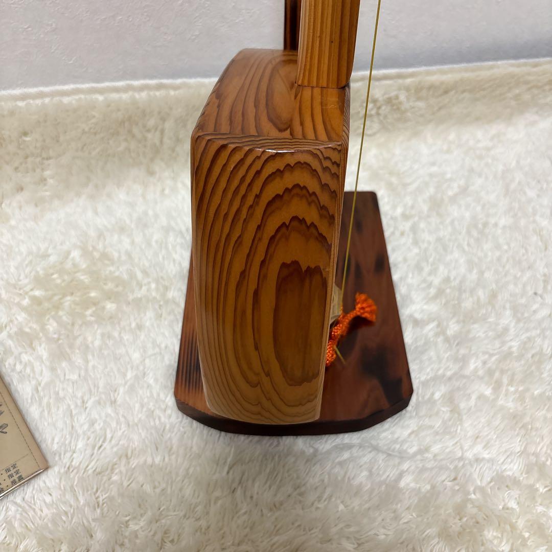 箱三味線　ごったん　黒木之製　木製三味線 3弦