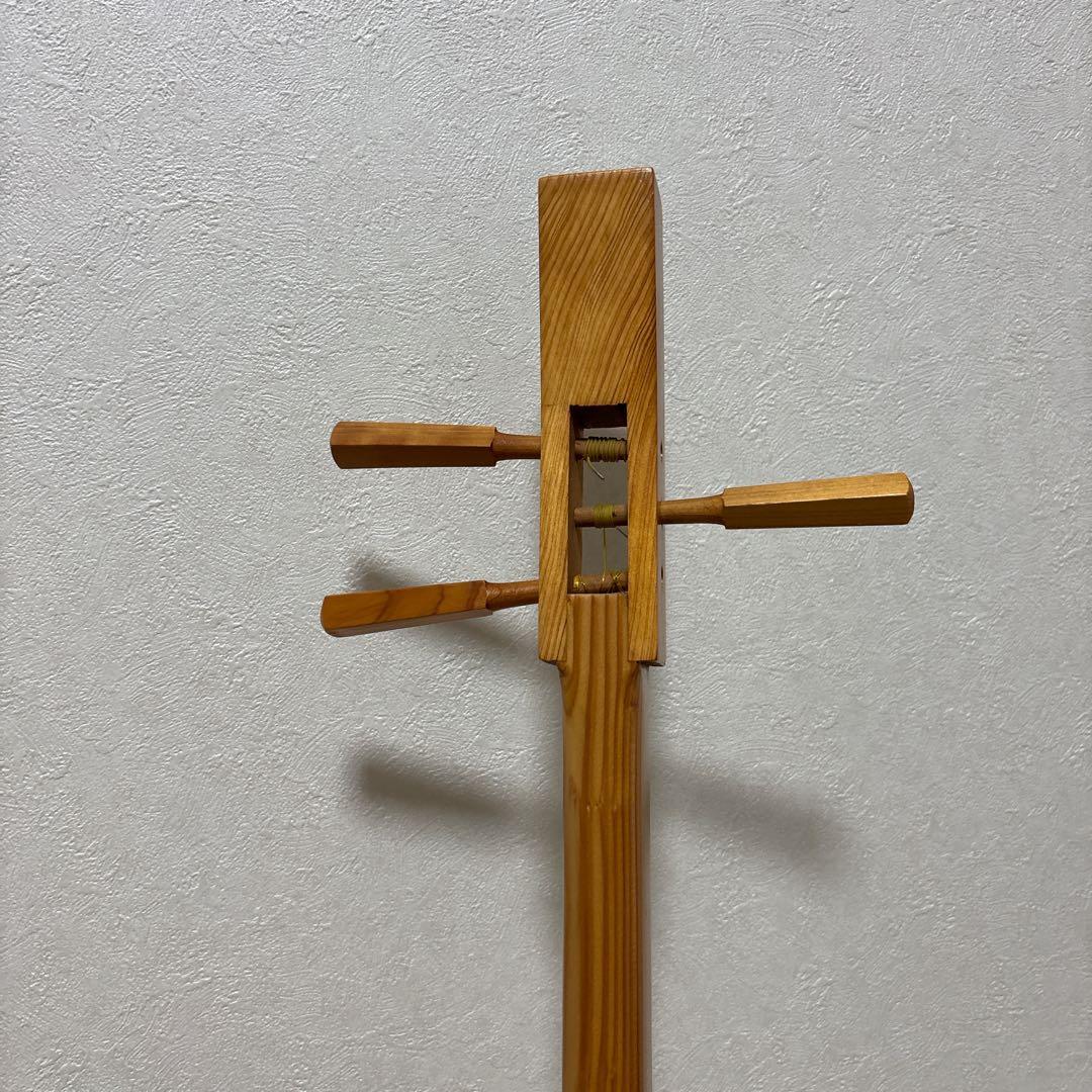 箱三味線　ごったん　黒木之製　木製三味線 3弦