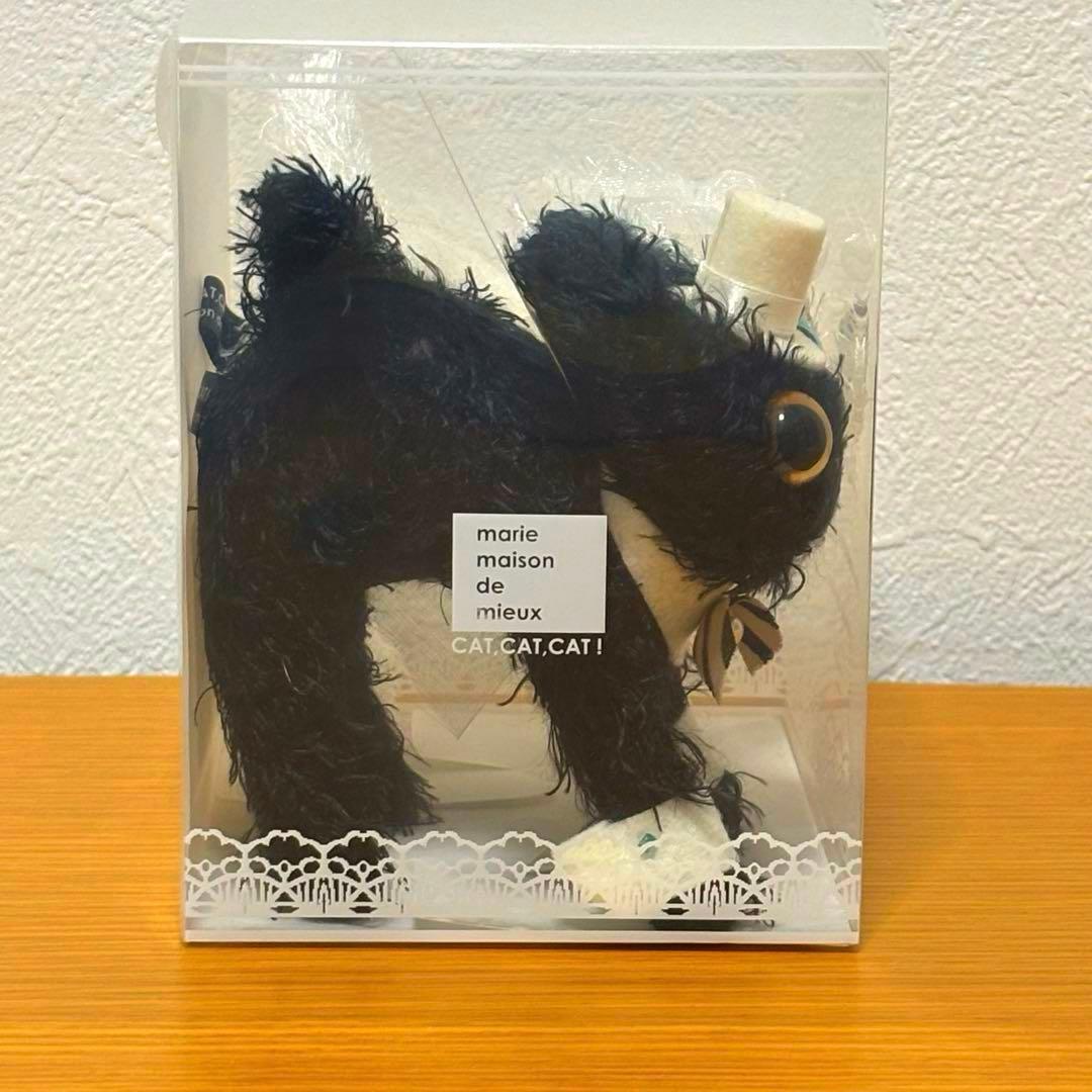 マリーメゾンドミュー マスコット 黒猫と白猫 ウエディングデコレーション