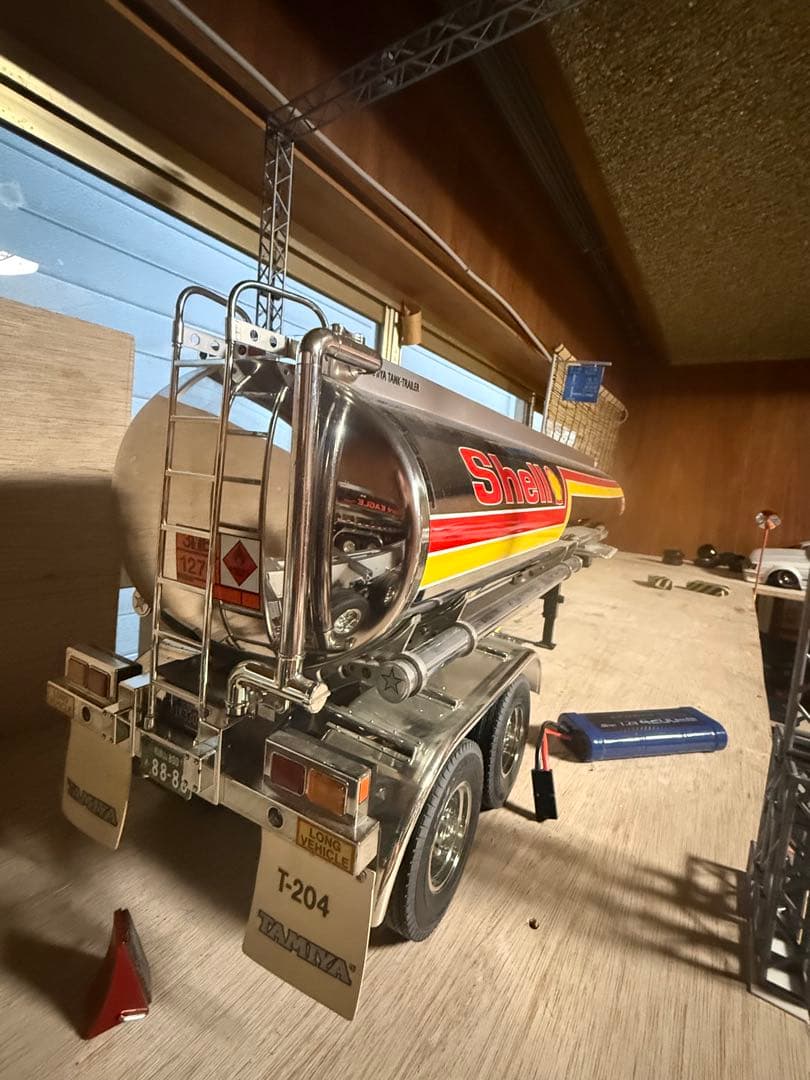 タミヤタンクローリー シェルタンクローリー