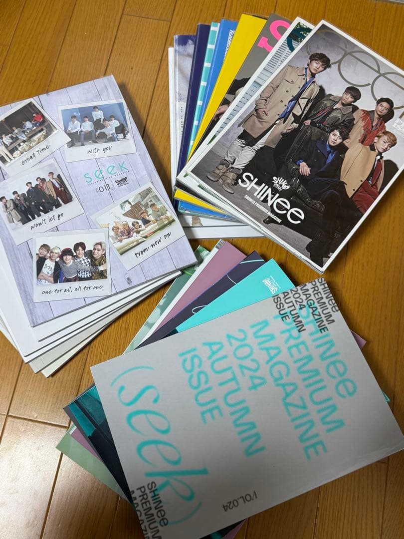 最新版も追加！SHINee SEEK(1〜25)全巻セット