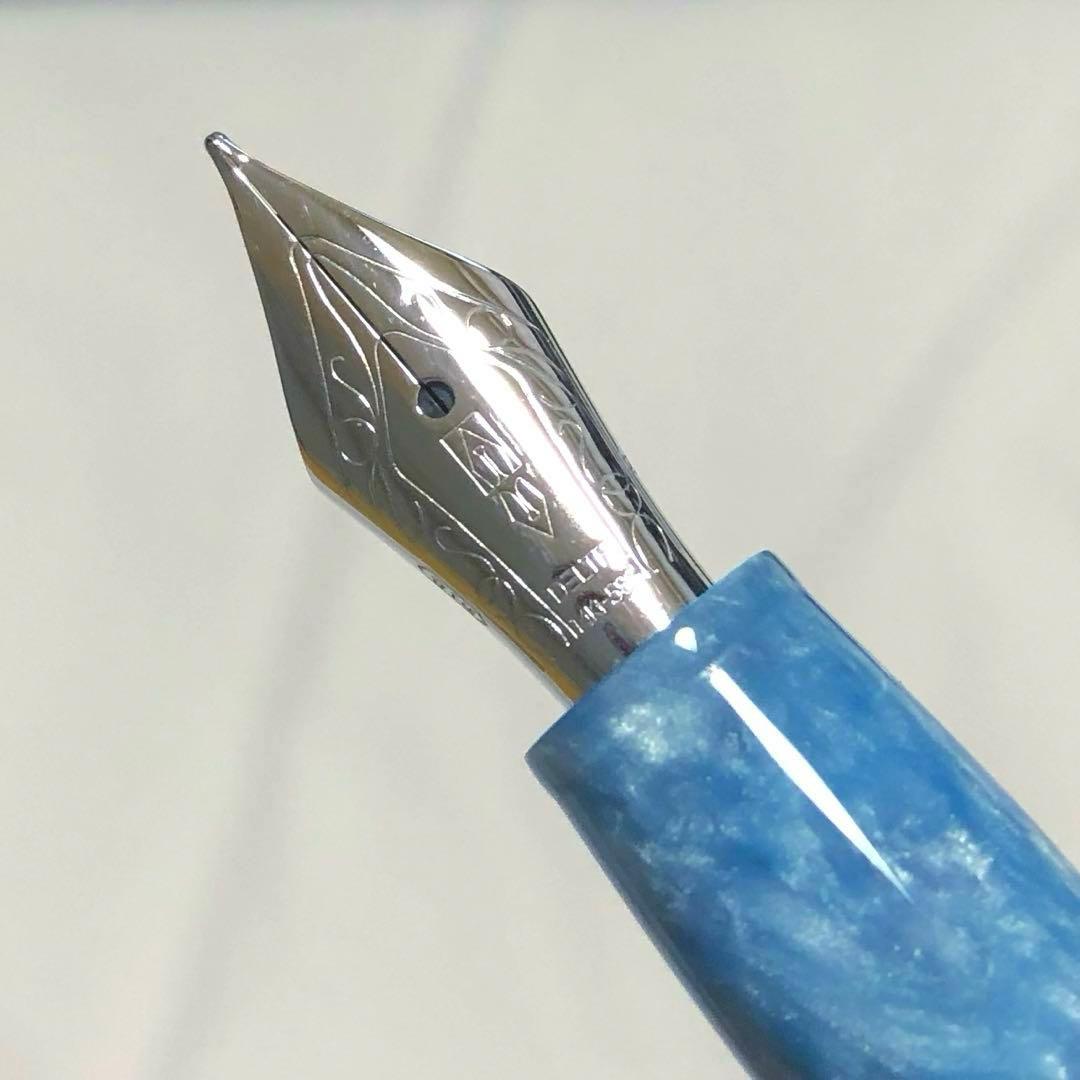 デルタ万年筆　カプリコレクション　ラ・ピアッツェッタ　スカイブルーM