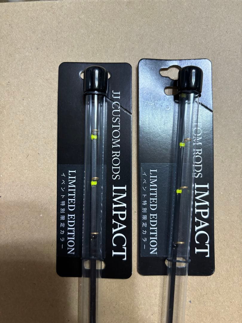 JJCUSTOMRODS グランドインパクト 2本セットブラック/ゴールド限定