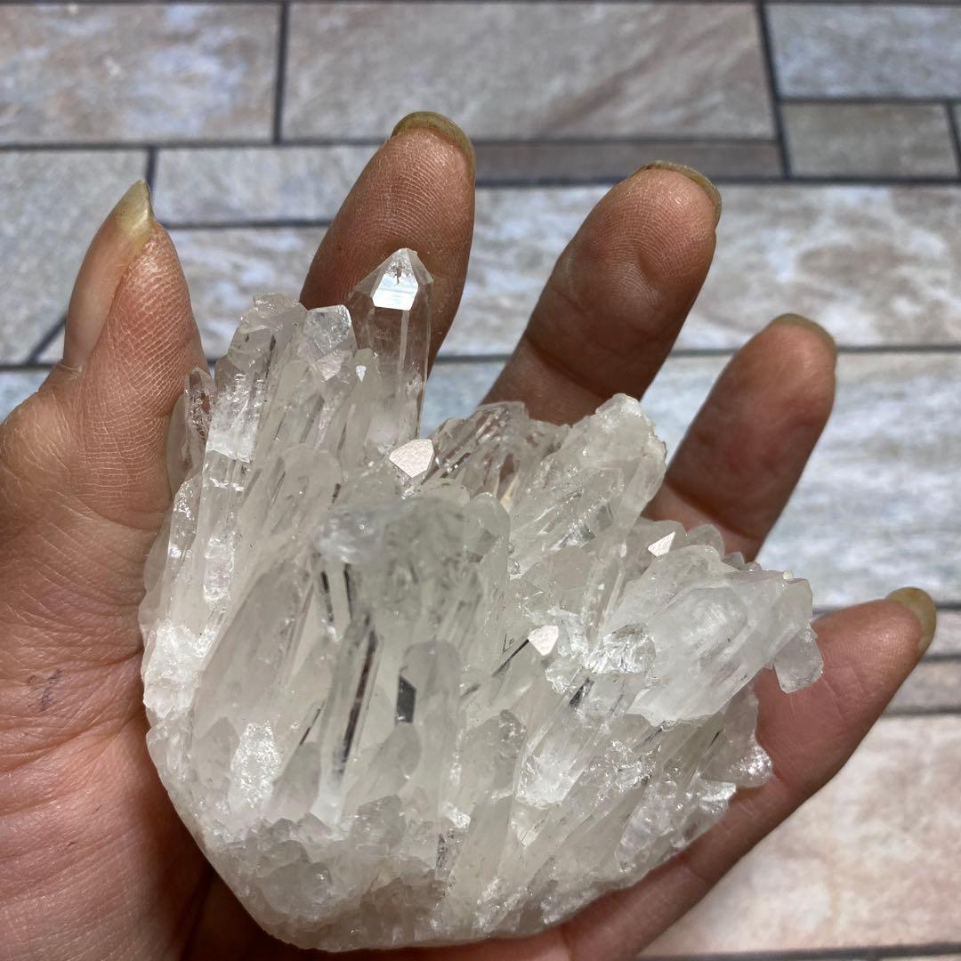 #天然石#クリスタル#水晶#クラスター#ポインター#浄化#万能#透明感#アイテム