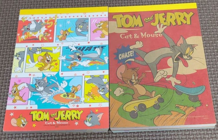 平成レトロ　メモ帳　トムとジェリー　トムジェリ　2冊セット