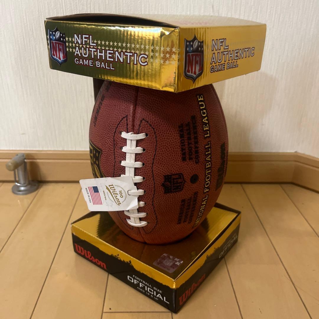 【未使用】 Wilson THE DUKE NFL公式球 アメリカンフットボール