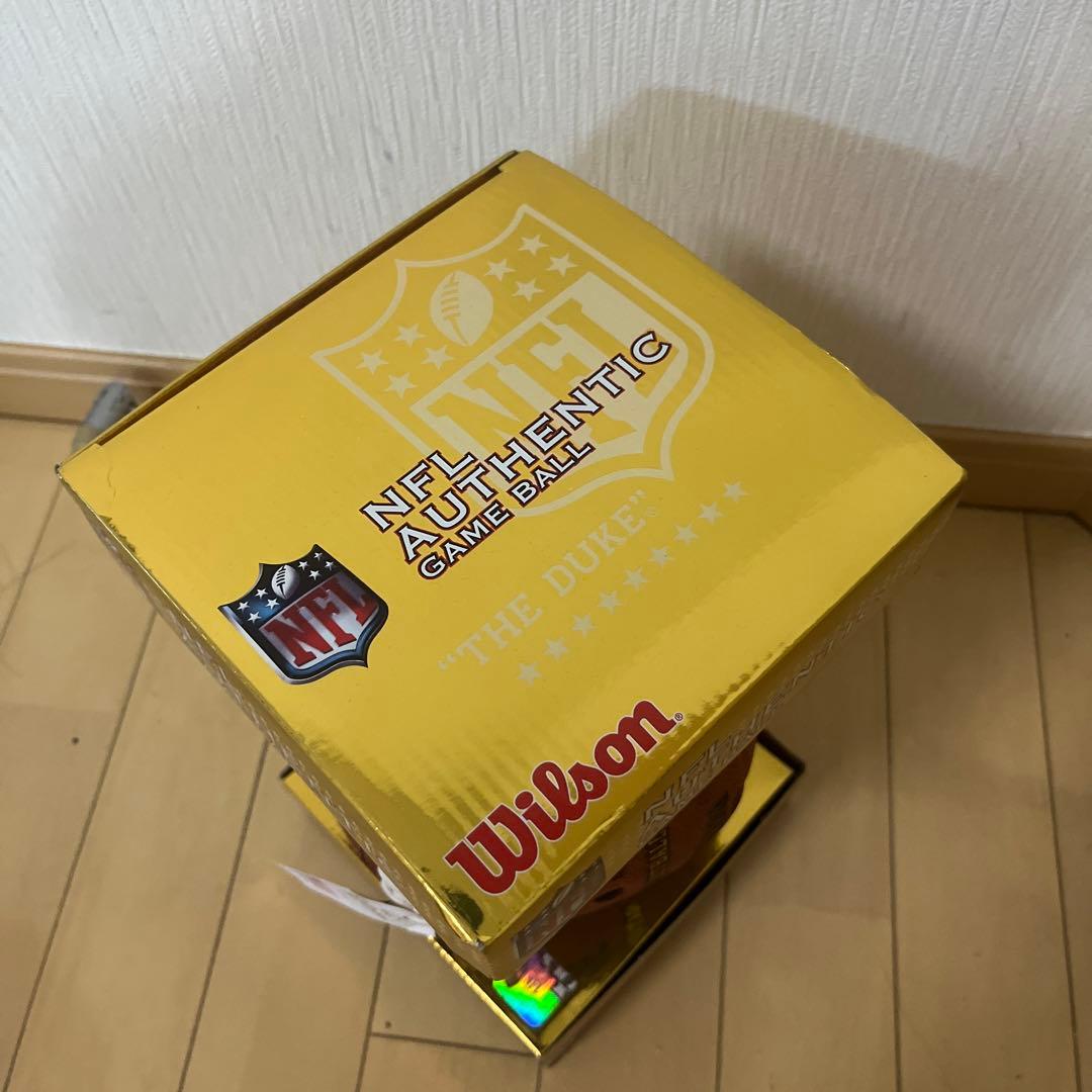 【未使用】 Wilson THE DUKE NFL公式球 アメリカンフットボール