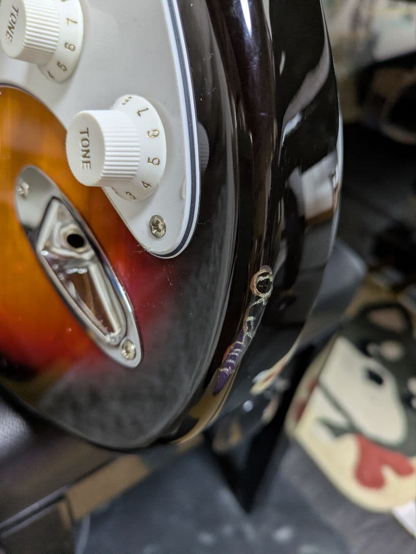 SELVA セルバ　エレキギター　サンバースト　ストラトキャスタータイプ