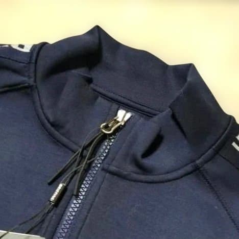 ♦レディース♦　ブリーフィング　ブルゾン　サイドロゴ　ネイビー サイズL