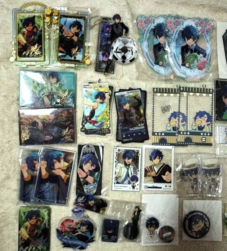 あんスタ　漣　ジュン　セット　缶バ　アクスタ　アクキー　中国　韓国　コスマス