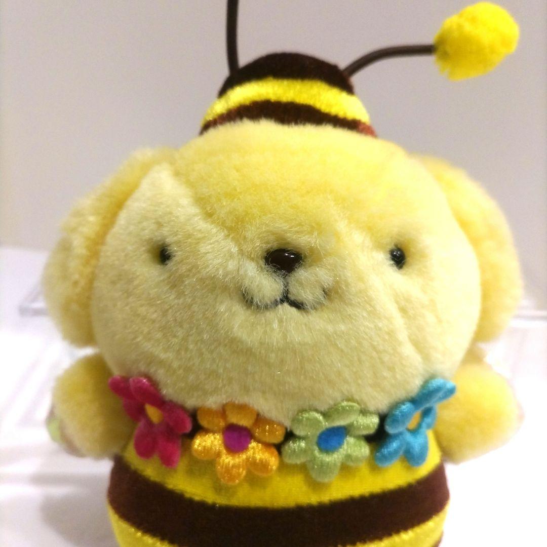 サンリオ ポムポムプリン ぬいぐるみ ミツバチ はち 蜂 プリン 当時物 レトロ