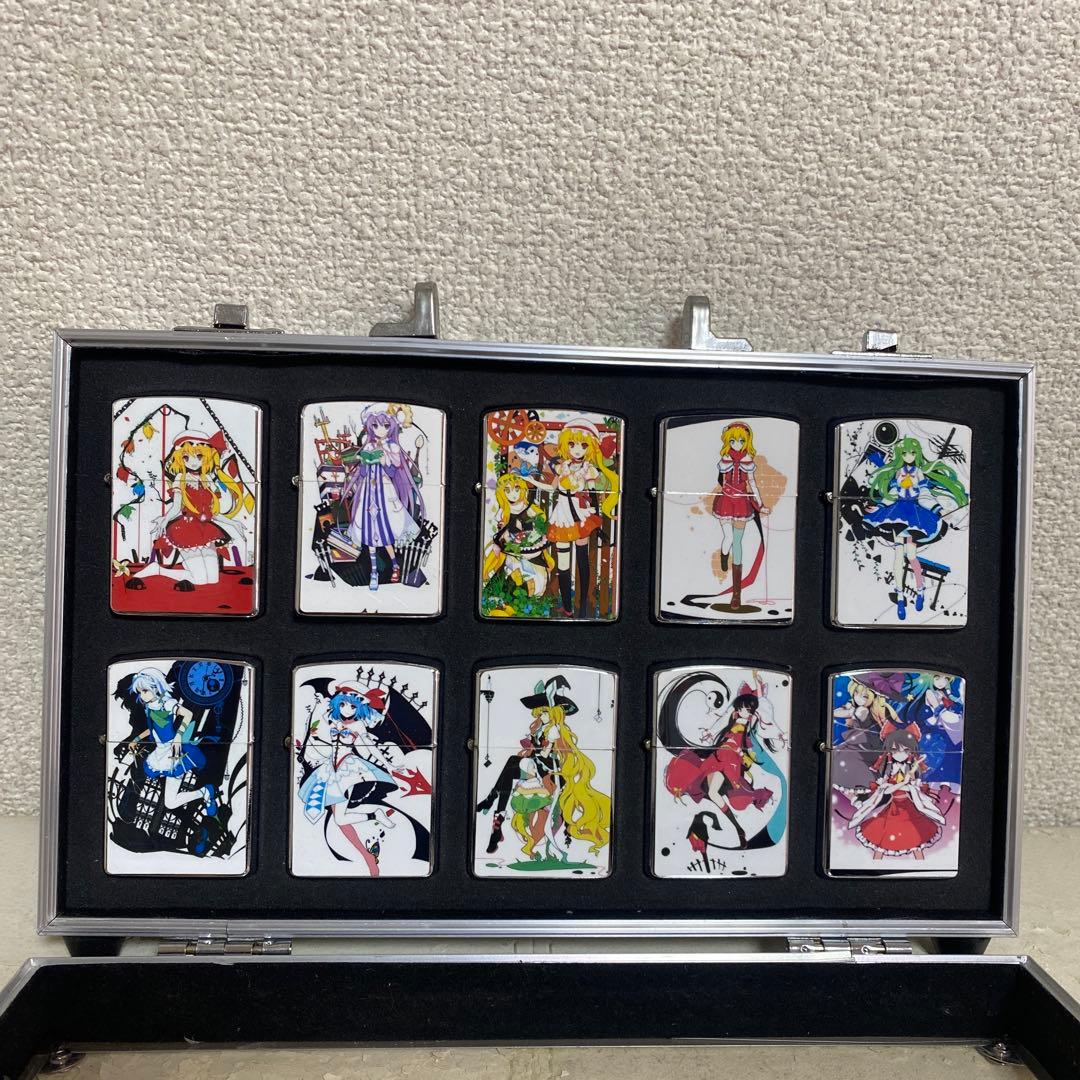 東方project 美少女　オイルライター　セット　zippo 風　TH