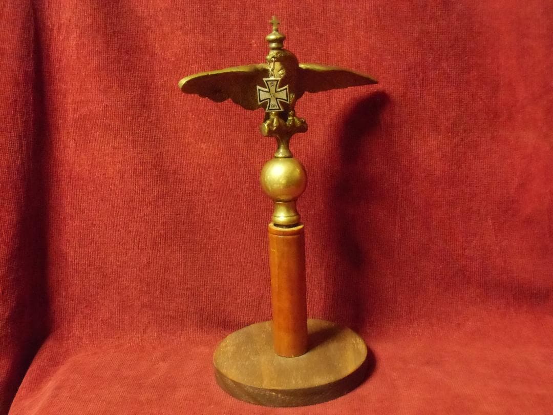 Ｗドイツ軍/プロイセン王国＊１９１４鉄十字勲章プリンツ＊懸垂鷲の置物（実物）