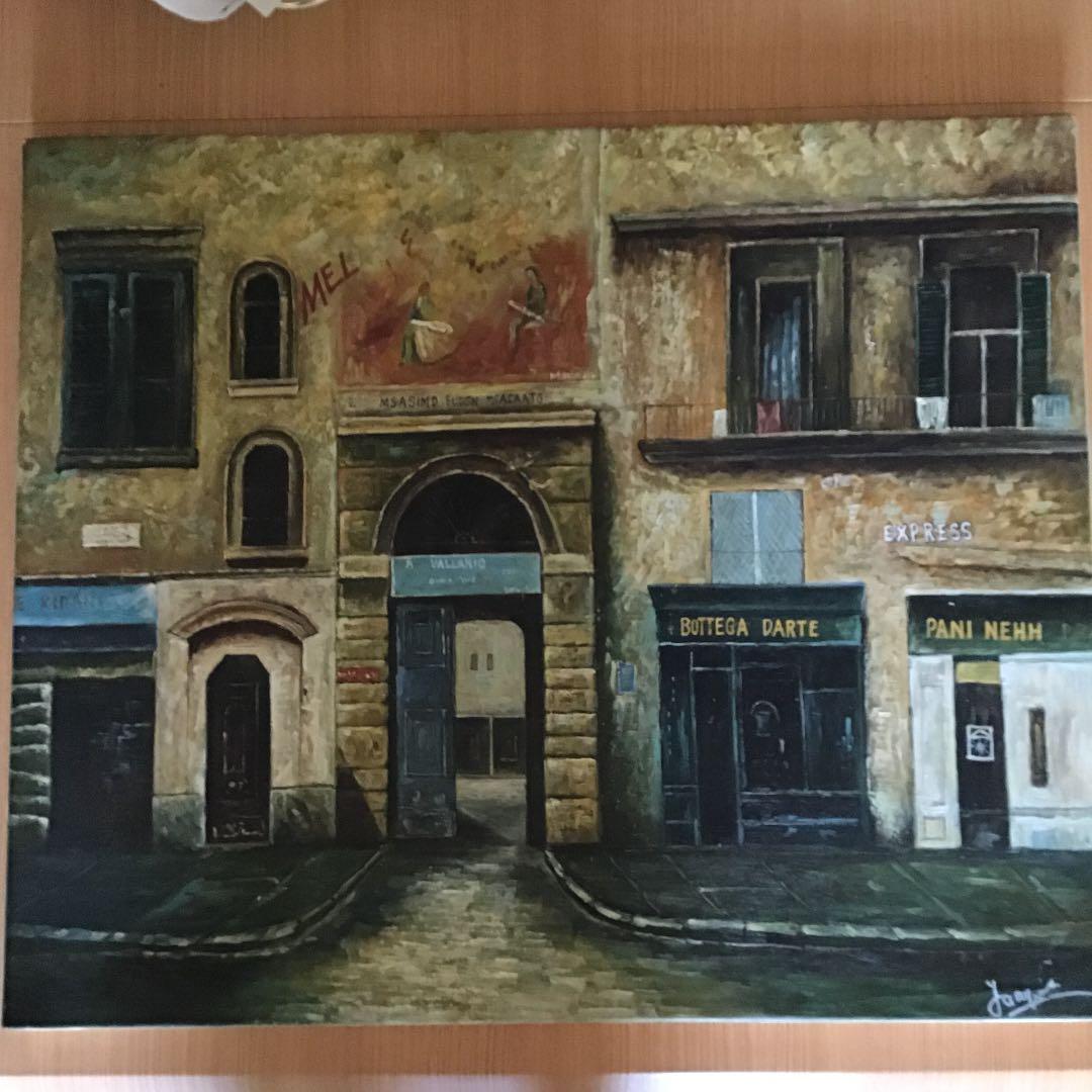 絵画　ヨーロッパの風景　フランスでの購入品