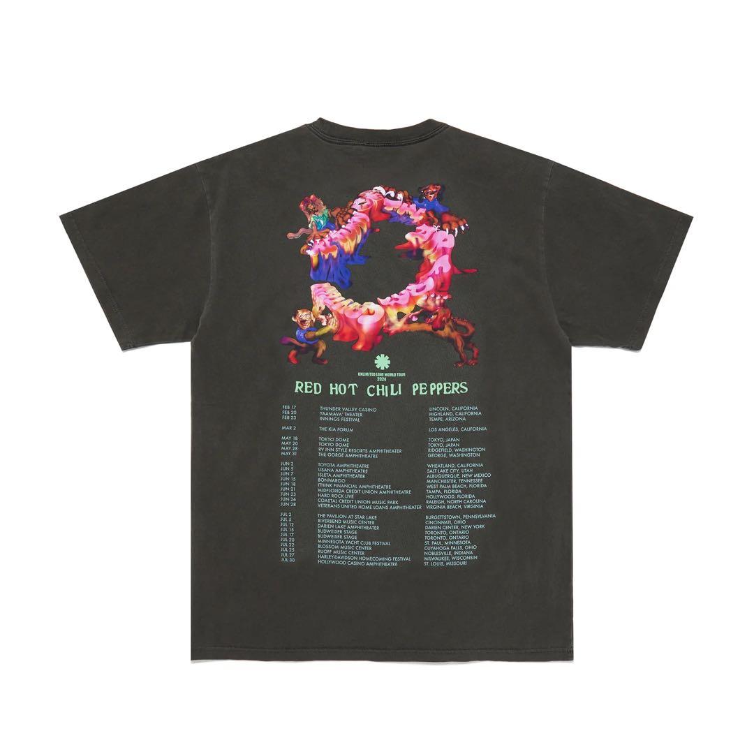 Red Hot Chili Peppers 2024 ツアー Tシャツ XL