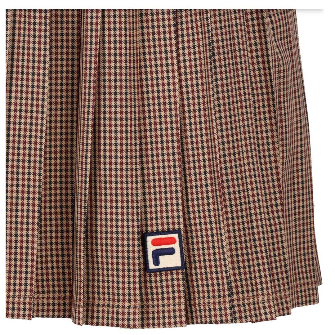 FILAガンクラブチェックスカートのみ