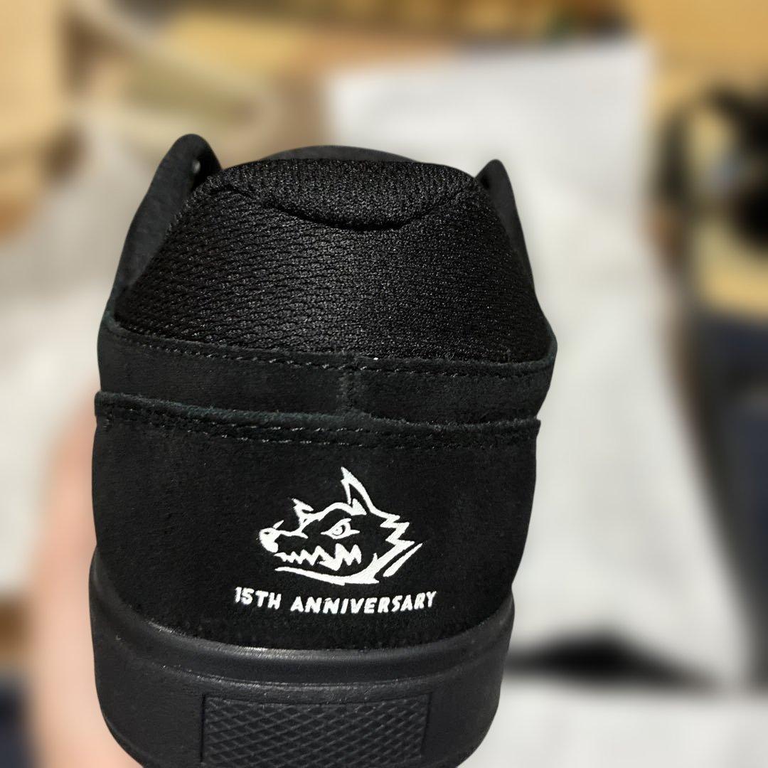 マンウィズ　爪痕デザイン ブラックスニーカー　EMERICA 27.5