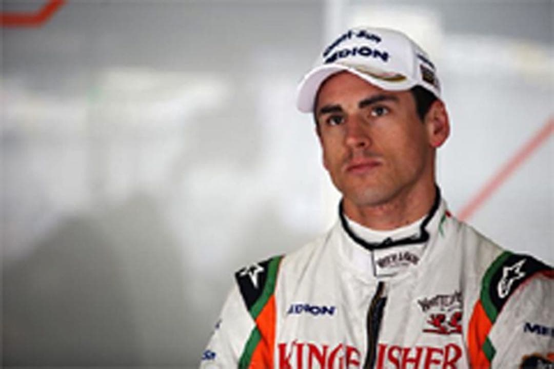 F1 Force India VJM10 2011 エイドリアンスーティル