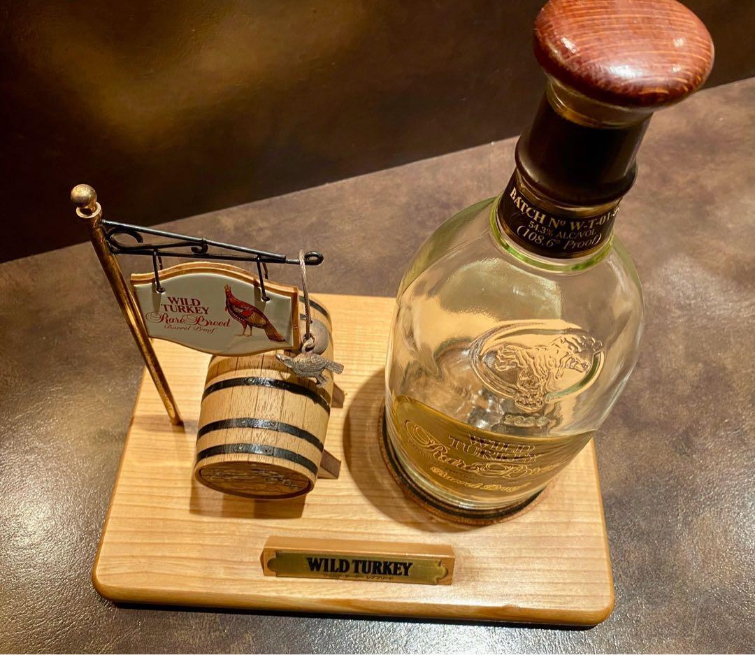 ワイルドターキー レアブリード用ディスプレイ台 ビンテージ品！超レア！美品！