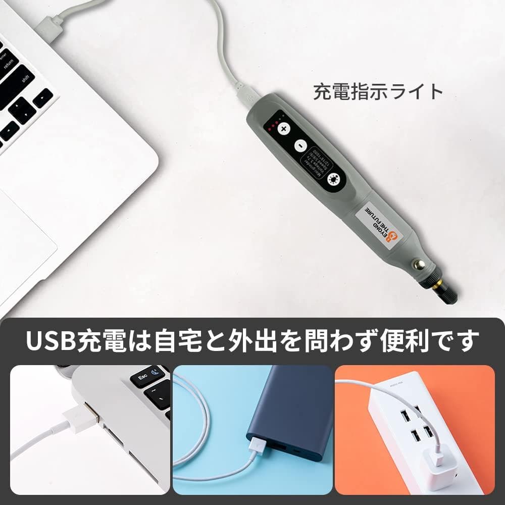 コードレス多機能ミニルーター 軽作業に便利 様々な