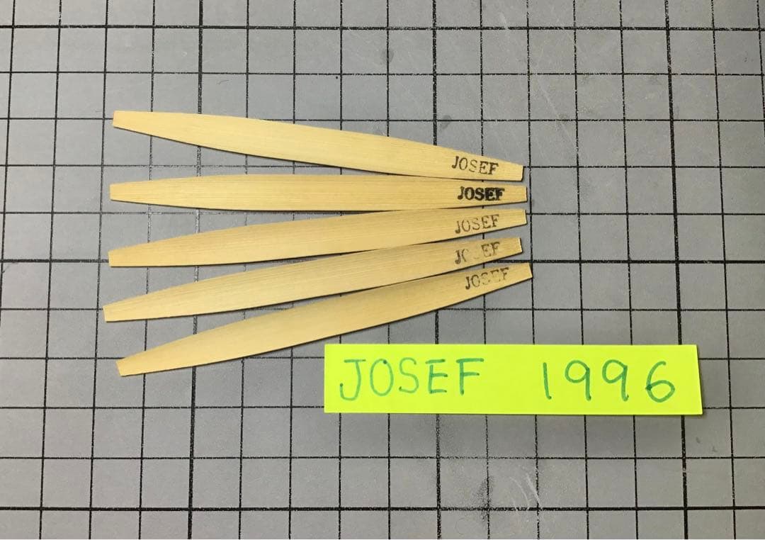 イングリッシュホルンのリード作りがスランプ…？／極上ヴィンテージEH舟型32枚