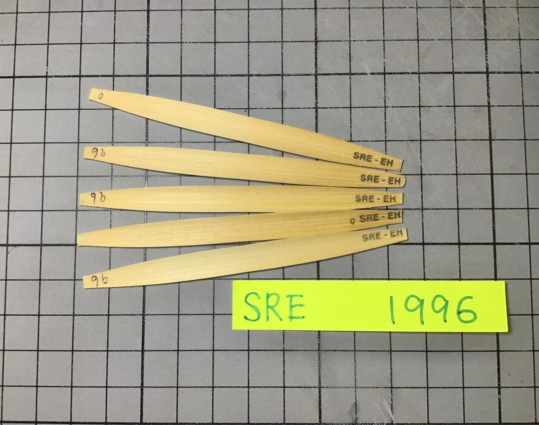 イングリッシュホルンのリード作りがスランプ…？／極上ヴィンテージEH舟型32枚