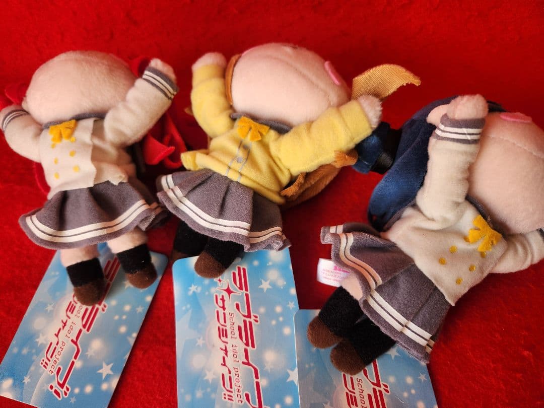 ラブライブ!サンシャイン！！ 寝そべりキーチェーンマスコット　９種　ぬいぐるみ