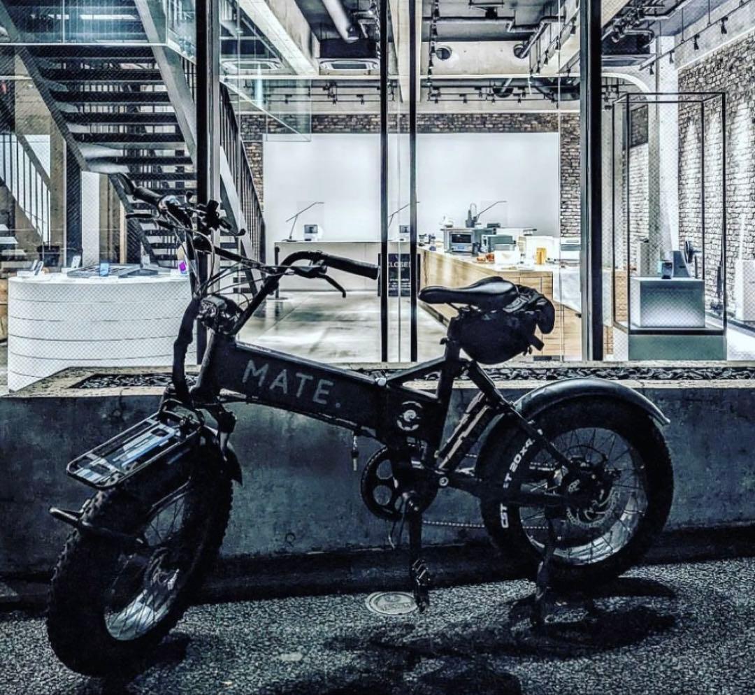MATE 電動アシスト自転車 ブラック 20インチ