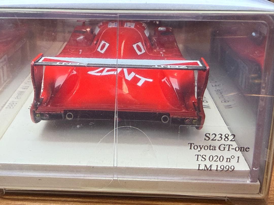 ミニカー 1/43 Toyota GT-one TS020 #1 Le Mans 1999