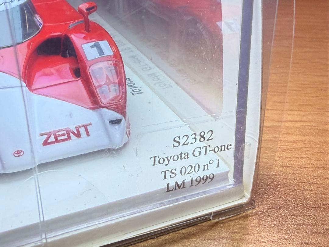 ミニカー 1/43 Toyota GT-one TS020 #1 Le Mans 1999