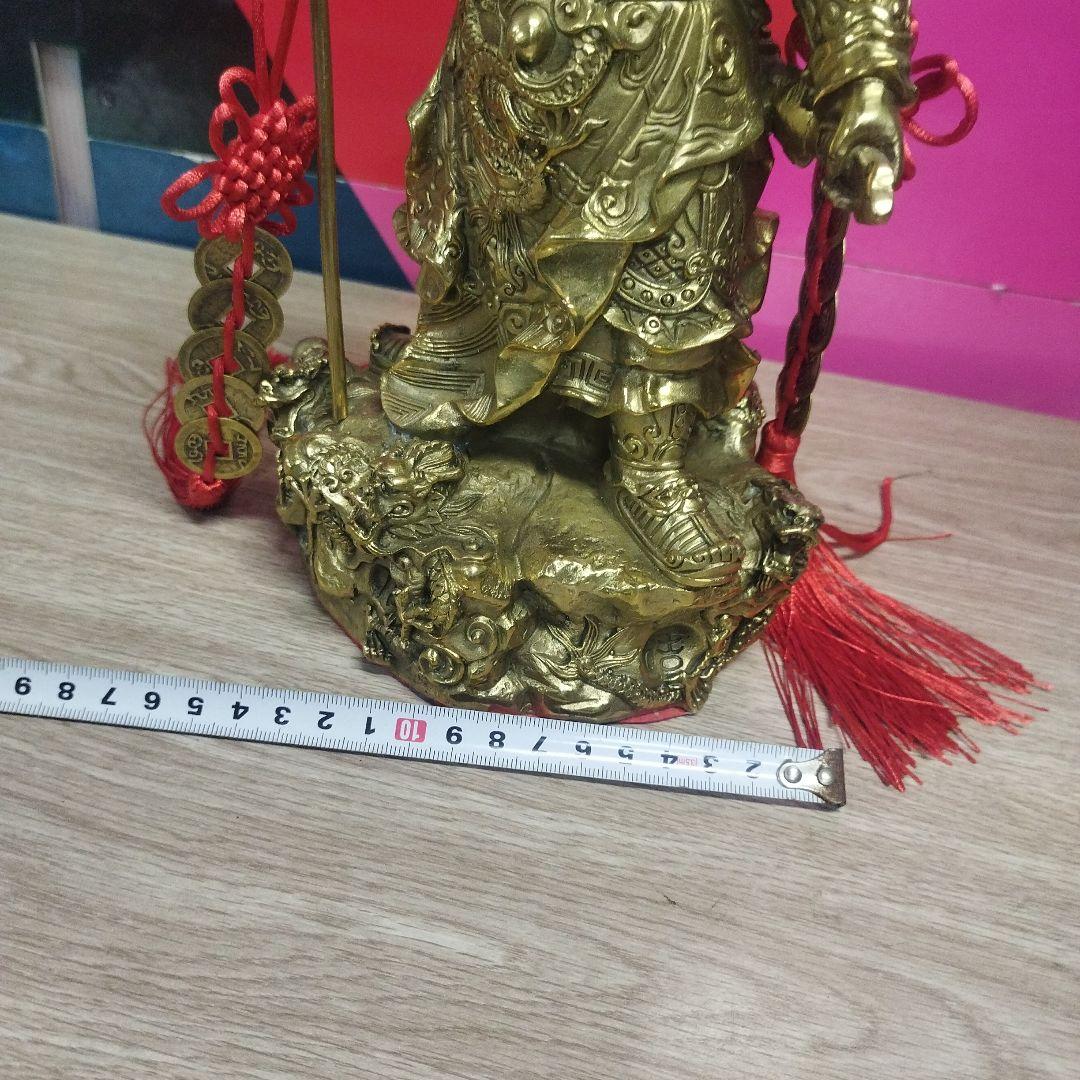 三国志　関羽　置物　神様　金運の神様