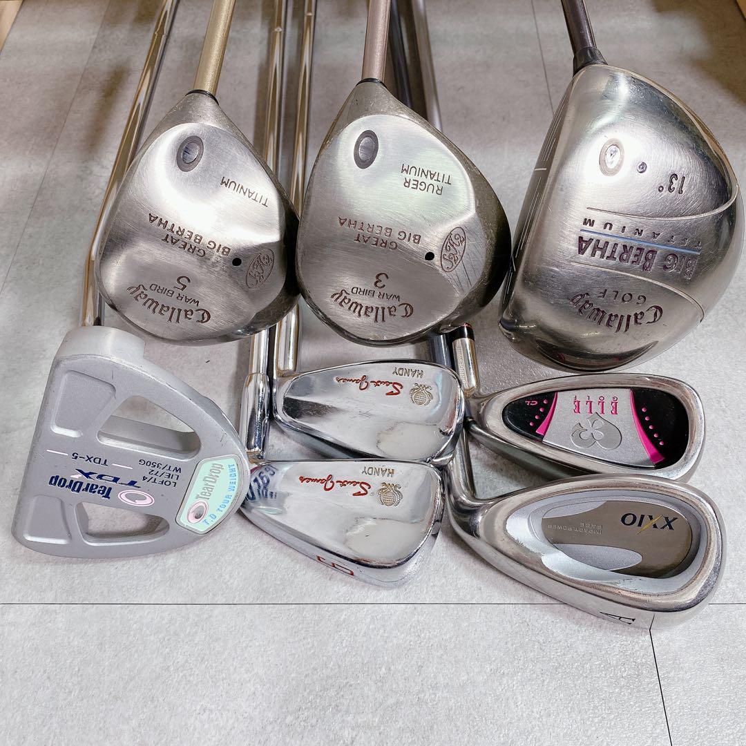 X561 キャロウェイ ゼクシオ 他 レディース ゴルフ セット おまけ付