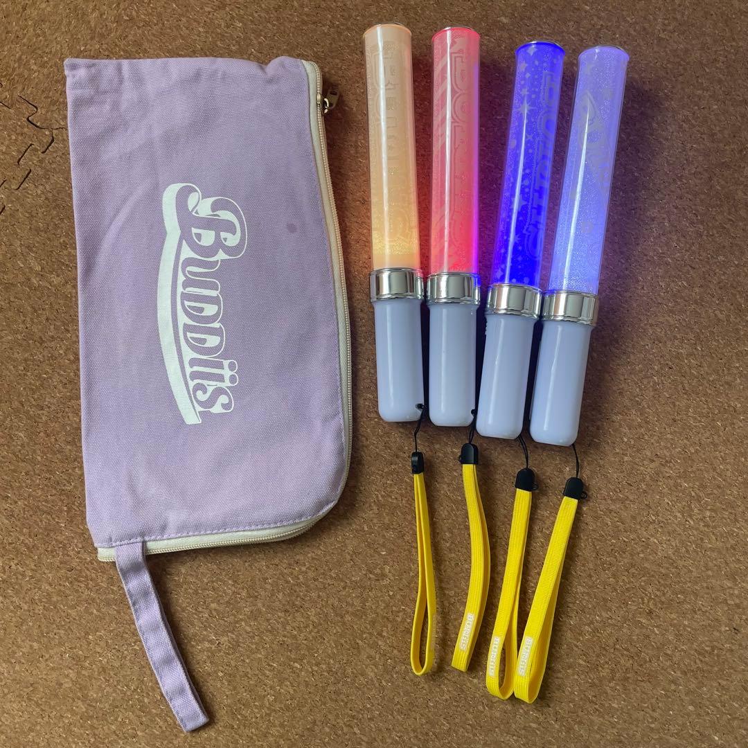 BUDDiiS ペンライト ver.1 ver2 ver.3 ver.4 ケース