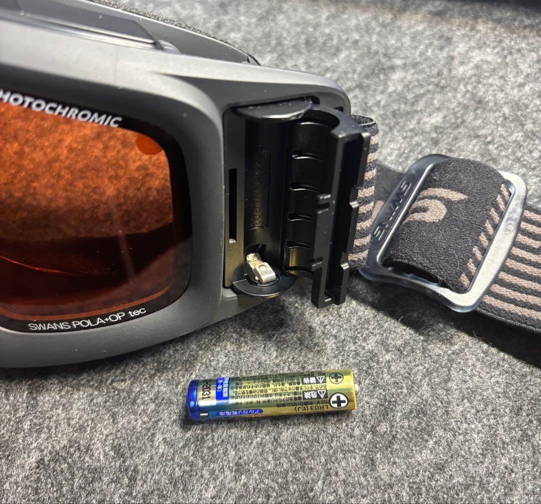 SWANS　スワンズ　ゴーグルHELI　ターボファン付きモデル　スキー　スノボ