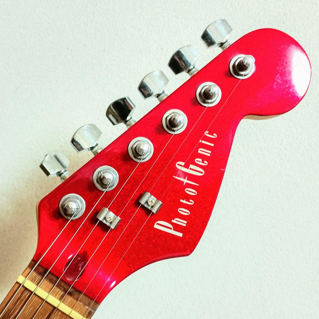 Photo Genic　ストラトキャスタータイプ　エレキギター　弦は新品！
