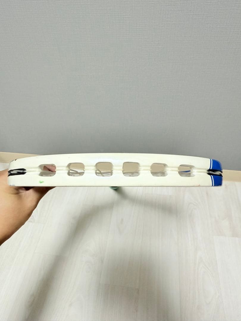 Prince O3 軟式テニスラケット ホワイト/ブルー