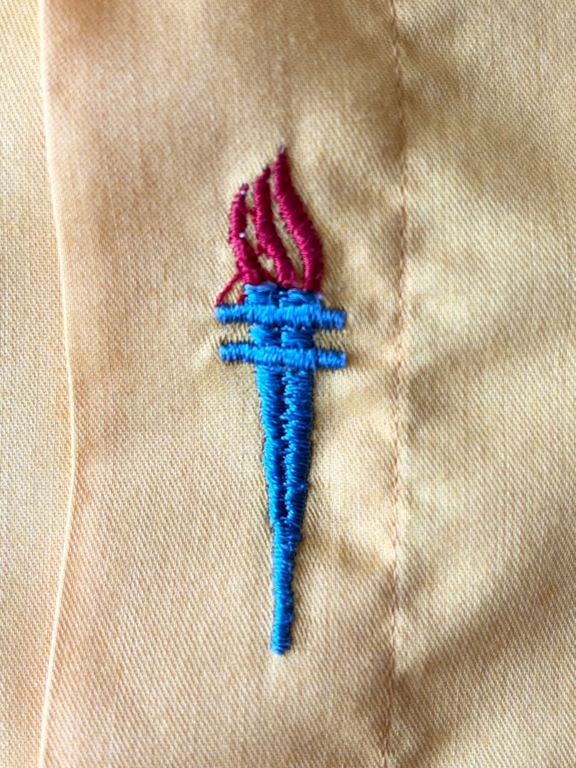 60's〜70's USA製 ヒルトン HILTON ボーリングシャツ 刺繍
