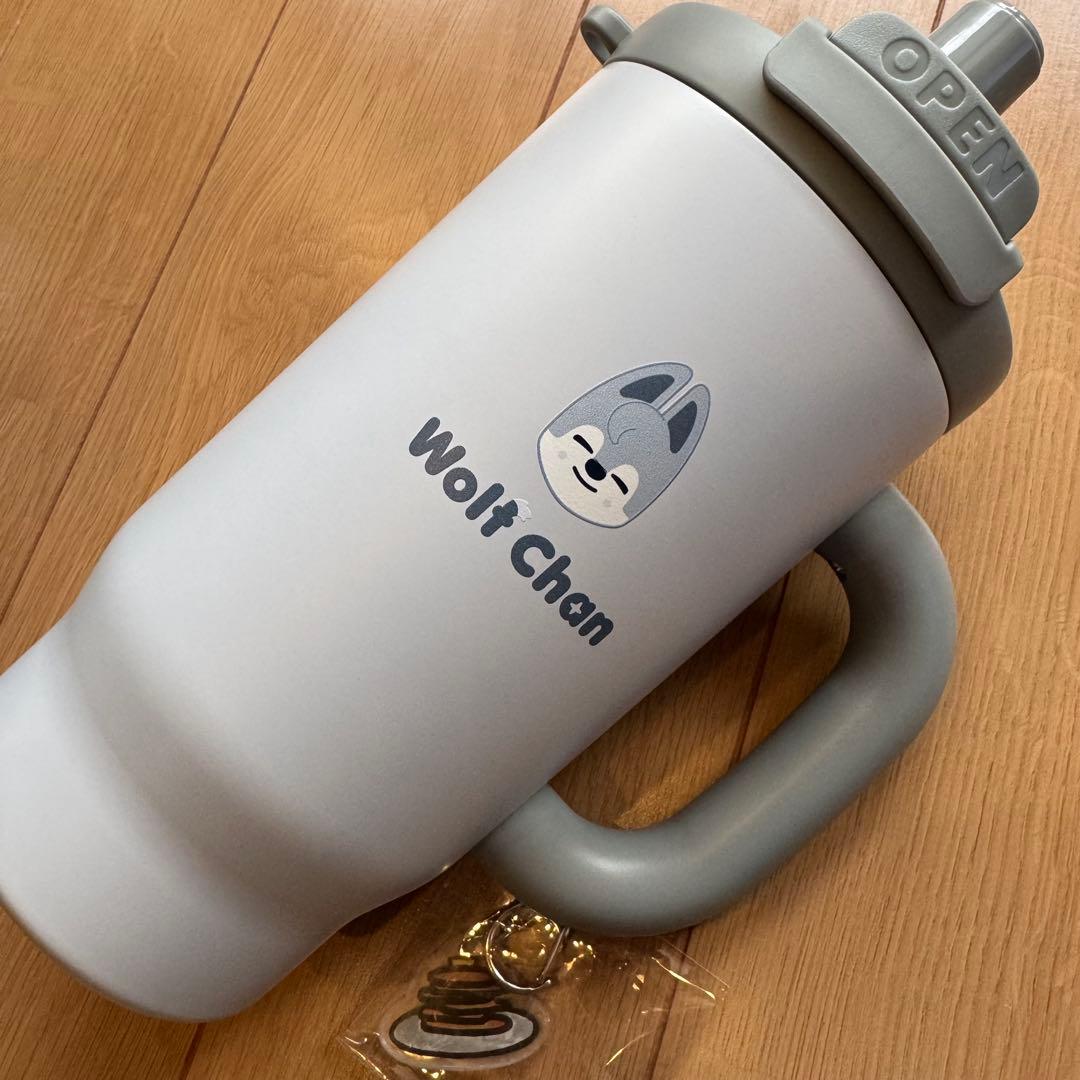 straykids POPUP SKZOOタンブラー　ウルフチャン　バンチャン